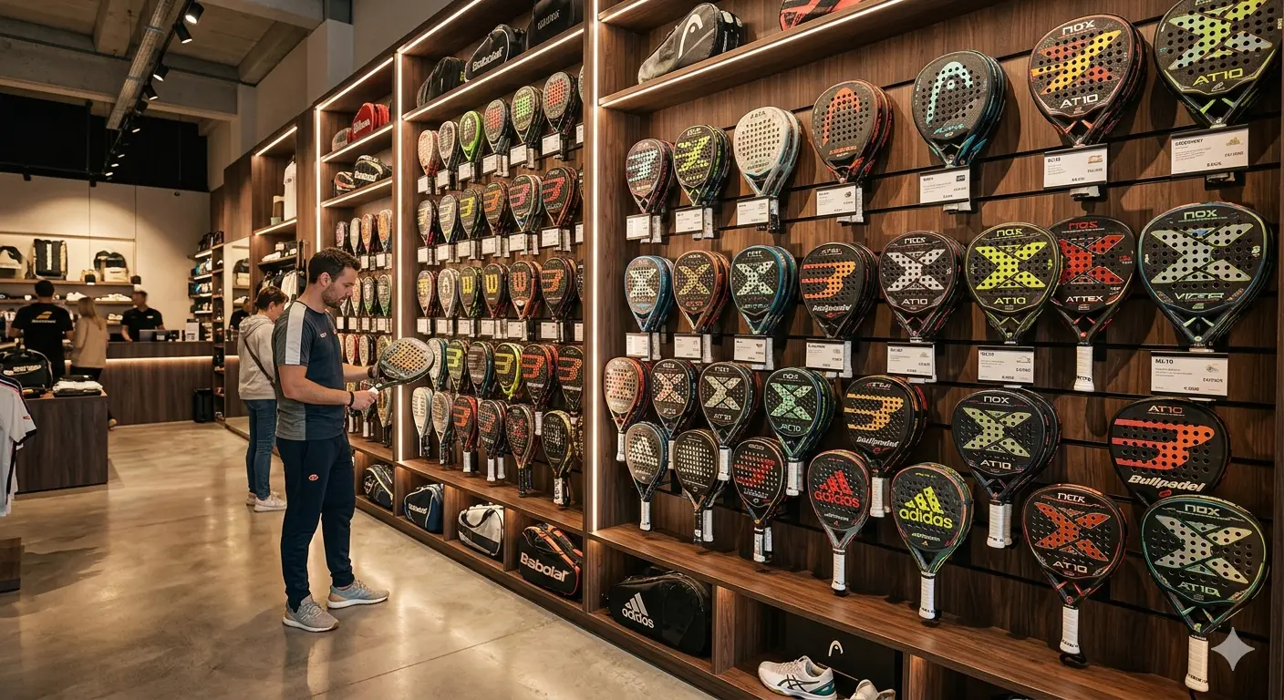Padelrackets vergelijken