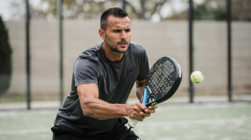 Concentratie verbeteren padel met focus op de bal en tegenstander