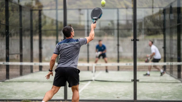 Padel lob verdedigen en omzetten in aanval
